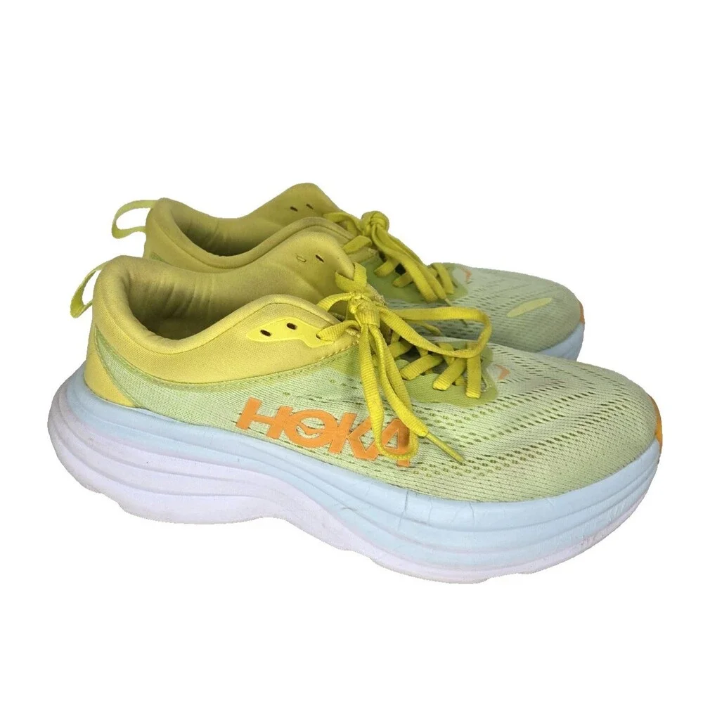 Hoka One One HOKA Bondi 8 Butterfly Evening Primrose 1123202- Size 7D